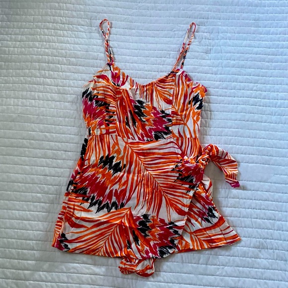 Women's Tummy Control Drawstring Suits V Neck Bodysuit Bodycon Short Jumpsuit - Picture 1 of 7